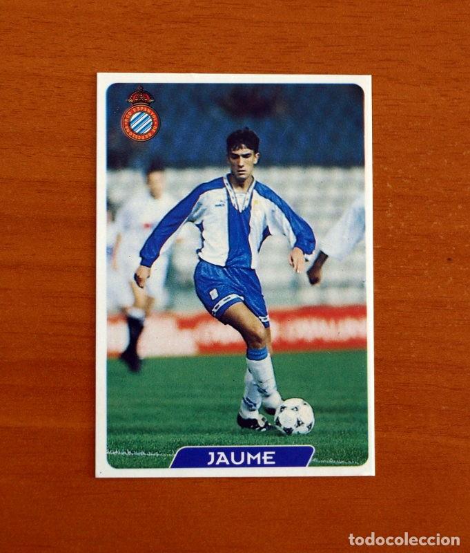 Cromos de f&uacute;tbol: R.C.D. Espa&ntilde;ol-Espanyol -N&ordm; 98 Jaume -Las Fichas de la Liga 95-96-1995-1996 -Mundicromo