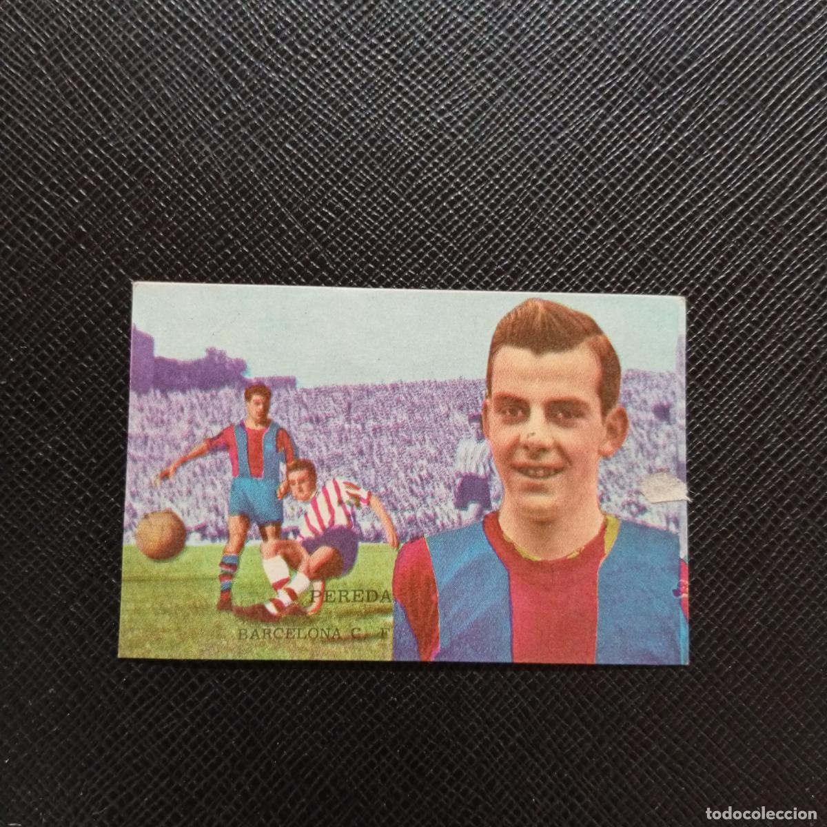Cromos de f&uacute;tbol: PEREDA BARCELONA FHER 1962 1963 CROMO FUTBOL LIGA 62 63 - DESPEGADO - A16 PG280
