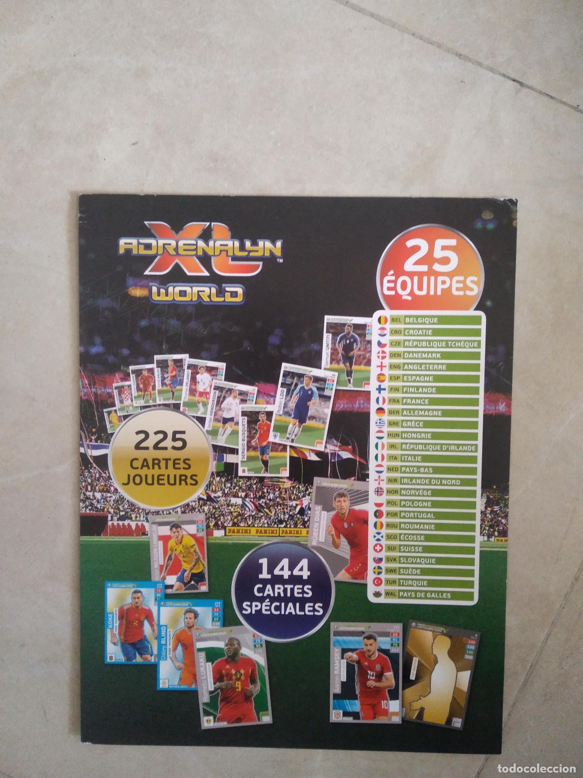 Cromos de f&uacute;tbol: CONTRAPORTADA CROMO FUTBOL PANINI ADRENALYN ROAD TO EURO 2020
