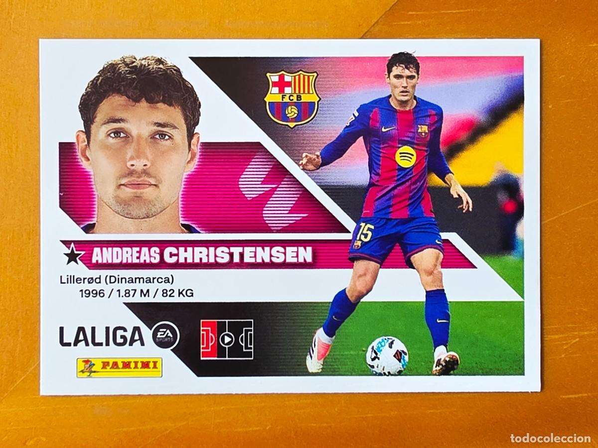Cromos de Futebol: 6B Andreas Christensen, FC Barcelona, Panini Ediciones Liga Este 2026 2027 26 27 sin pegar