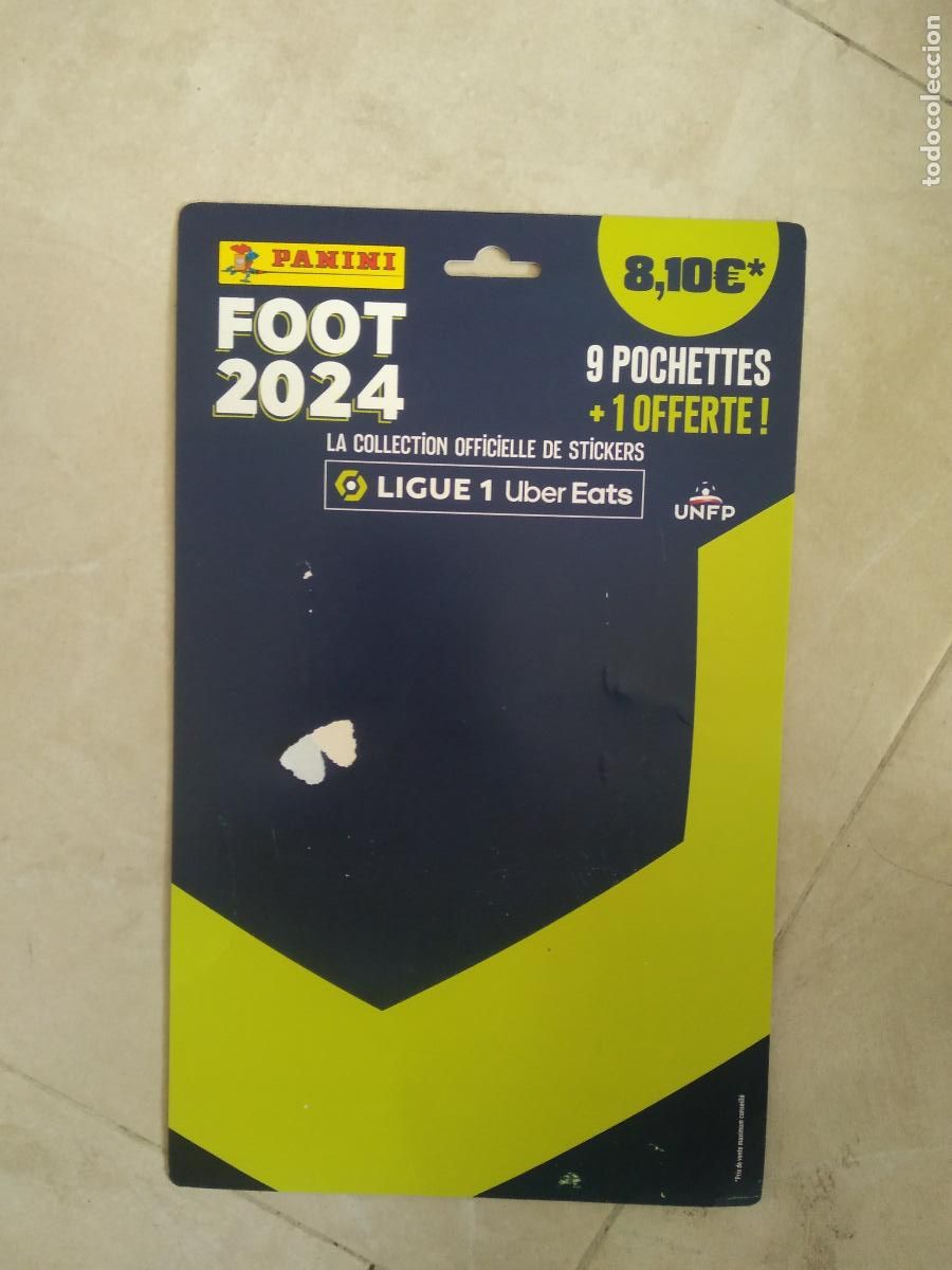 Cromos de Futebol: CARTON PUBLICIDAD CROMO FUTBOL PANINI FOOT 2024