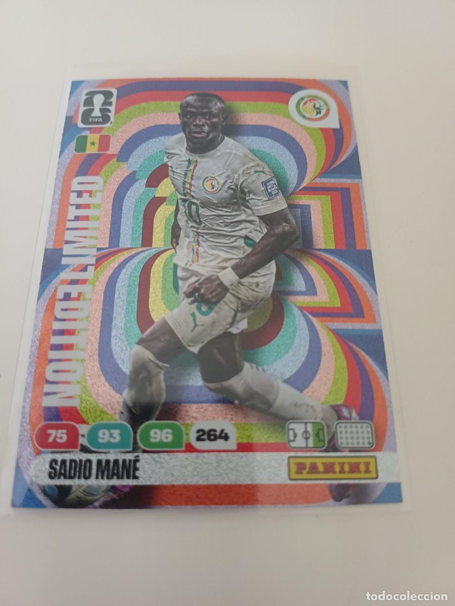 Cromos de f&uacute;tbol: EL SEN Sadio Mane Limited Edition