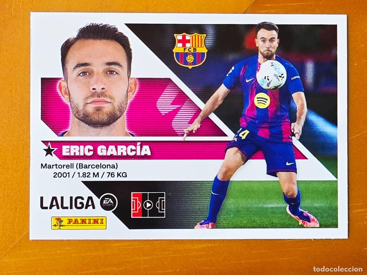 Cromos de Futebol: 11 Eric Garc&iacute;a, FC Barcelona, Panini Ediciones Liga Este 2026 2027 26 27 sin pegar