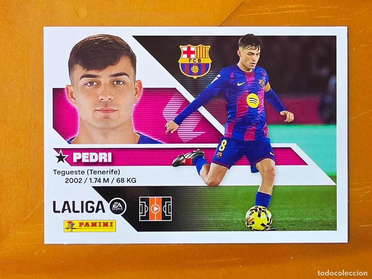 Cromos de Futebol: 15 Pedri, FC Barcelona, Panini Ediciones Liga Este 2026 2027 26 27 sin pegar