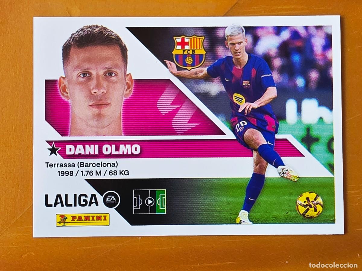 Cromos de Futebol: 17 Dani Olmo, FC Barcelona, Panini Ediciones Liga Este 2026 2027 26 27 sin pegar