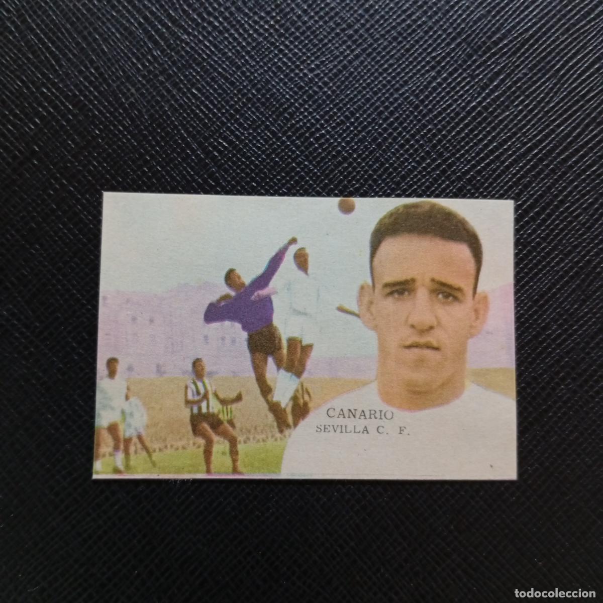 Cromos de f&uacute;tbol: CANARIO SEVILLA FHER 1962 1963 CROMO FUTBOL LIGA 62 63 - DESPEGADO - A16 PG307