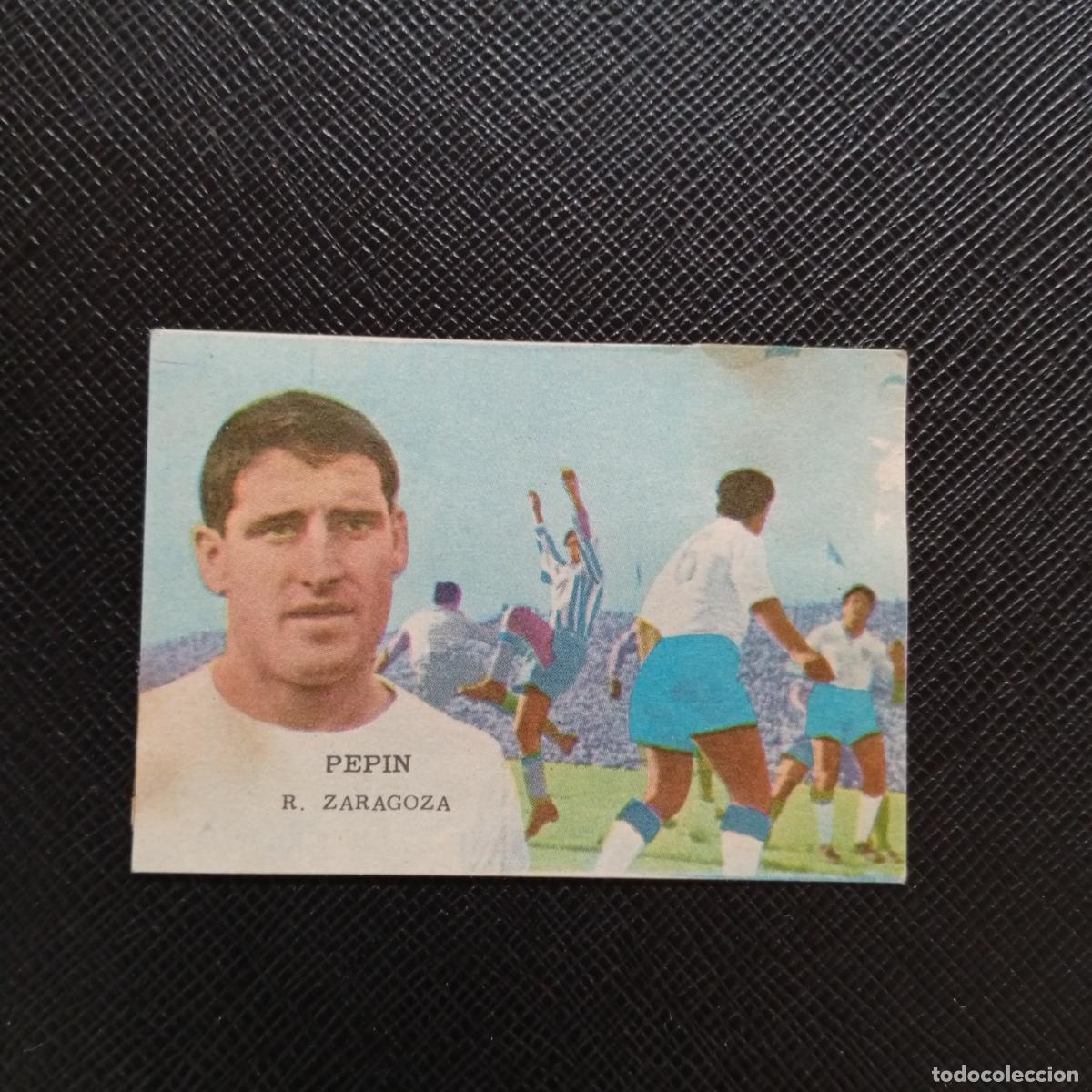 Cromos de f&uacute;tbol: PEPIN ZARAGOZA FHER 1962 1963 CROMO FUTBOL LIGA 62 63 - DESPEGADO - A16 PG316