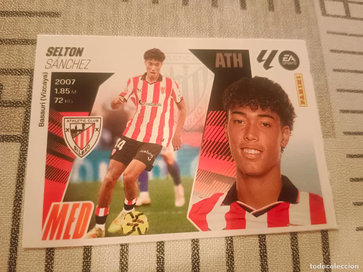 Cromos de f&uacute;tbol: 2025 2026 25 26 FICHAJE - MERCADO DE INVIERNO - N&ordm; 3 SELTON SANCHEZ - ATHLETIC DE BILBAO PANINI
