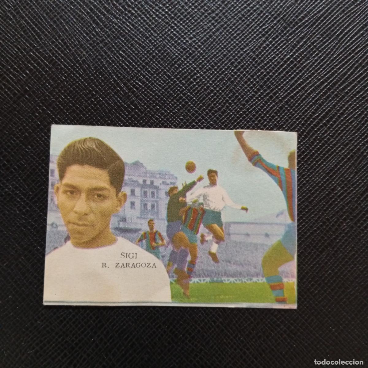 Cromos de f&uacute;tbol: SIGI ZARAGOZA FHER 1962 1963 CROMO FUTBOL LIGA 62 63 - DESPEGADO - A16 PG316