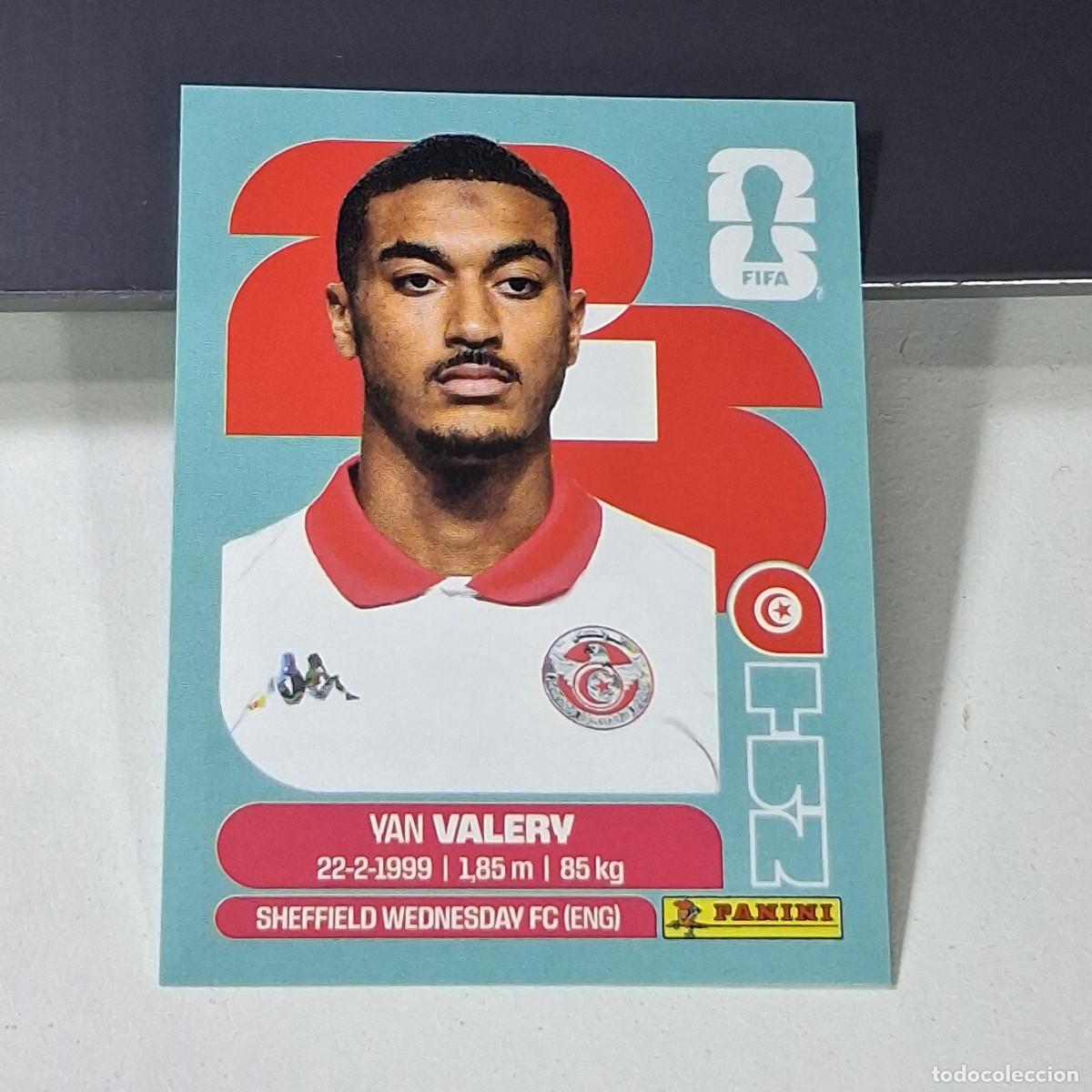 Cromos de f&uacute;tbol: B49 TUN4 YAN VALERY 4 T&Uacute;NEZ TUNISIA TUN MUNDIAL FIFA WORLD CUP 2026 STICKER PANINI
