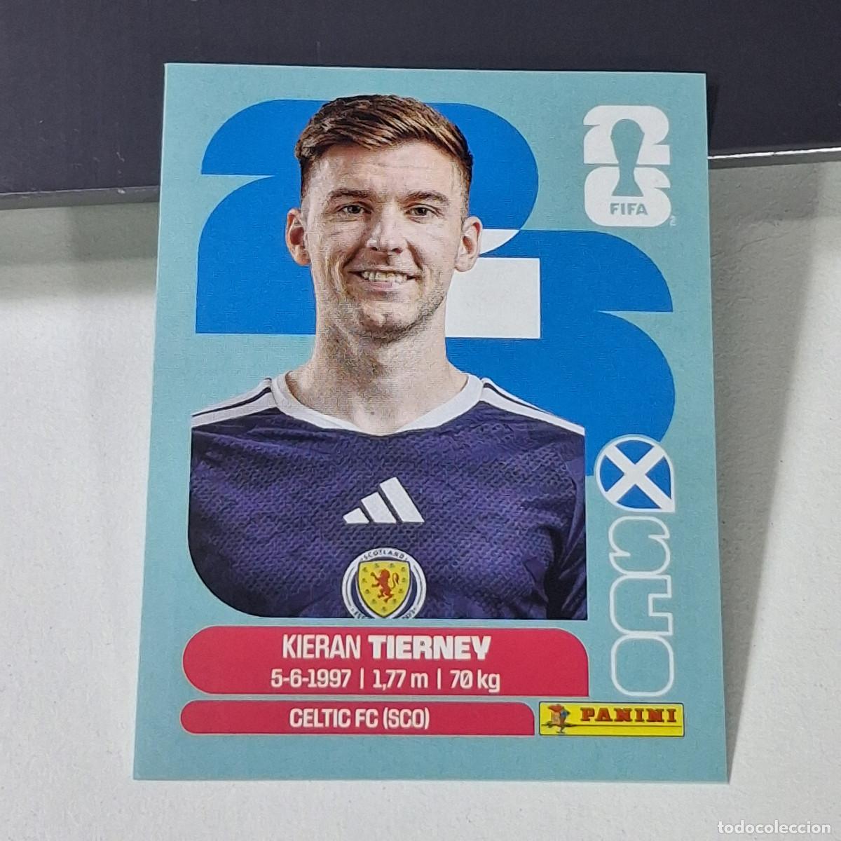 Cromos de f&uacute;tbol: B49 SCO 4 SCO4 KIERAN TIERNEY ESCOCIA SCOTLAND SCO MUNDIAL FIFA WORLD CUP 2026 STICKER PANINI