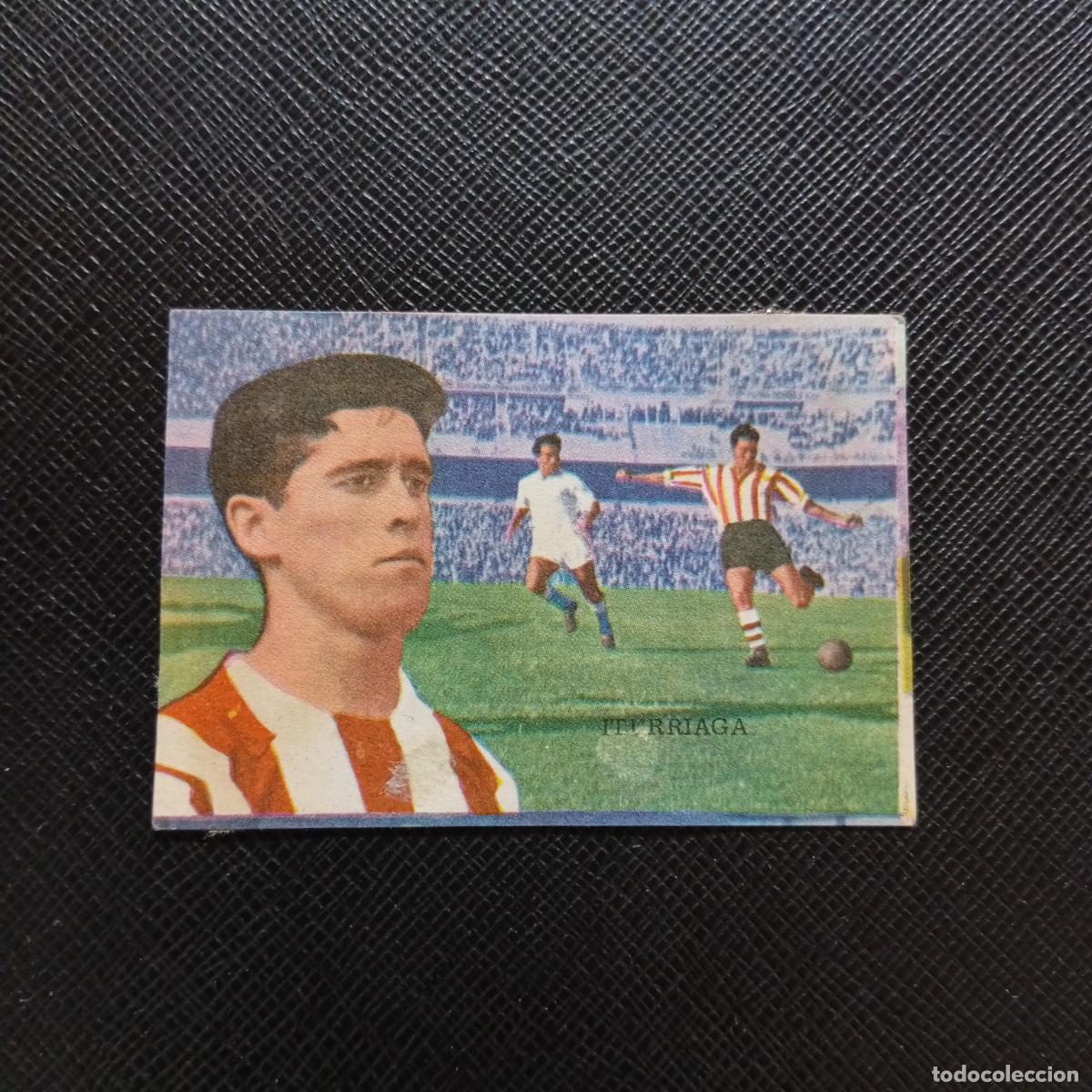 Cromos de f&uacute;tbol: ITURRIAGA BILBAO FHER 1962 1963 CROMO FUTBOL LIGA 62 63 - DESPEGADO - A16 PG325
