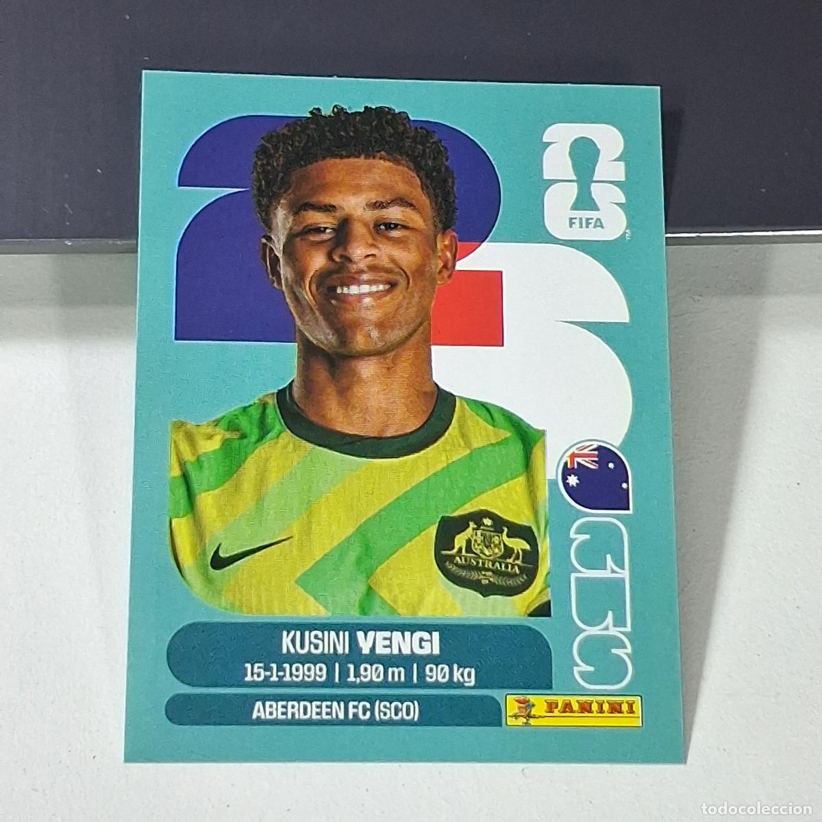 Cromos de f&uacute;tbol: B49 AUS18 KUSINI YENGI 18 AUSTRALIA AUS MUNDIAL FIFA WORLD CUP 2026 STICKER PANINI