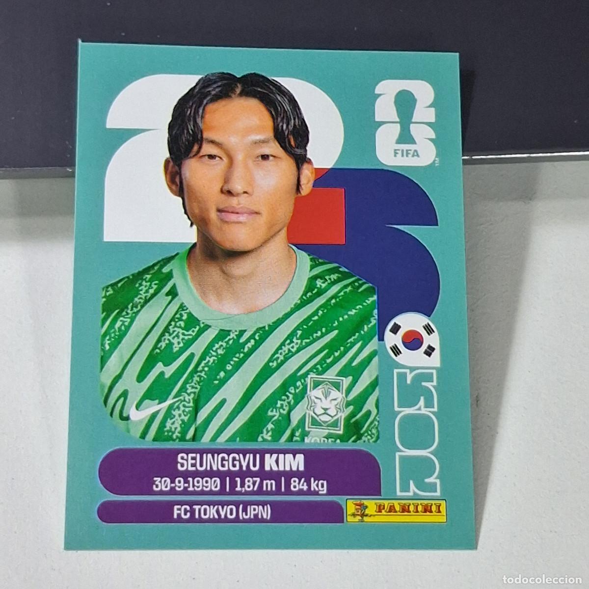 Football Stickers: B49 KOR3 SEUNG-GYU KIM 3 COREA DEL SUR KOR MUNDIAL FIFA WORLD CUP 2026 STICKER PANINI