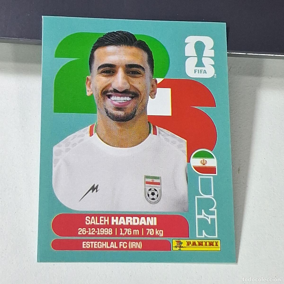 Cromos de f&uacute;tbol: B49 IRN10 SALEH HARDANI 10 IR&Aacute;N IRN IRAO MUNDIAL FIFA WORLD CUP 2026 STICKER PANINI