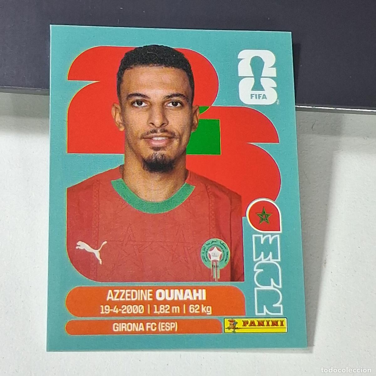 Cromos de f&uacute;tbol: B49 MAR 11 MAR11 AZZEDINE OUNAHI MARRUECOS MOROCCO MAR MUNDIAL FIFA WORLD CUP 2026 STICKER PANINI