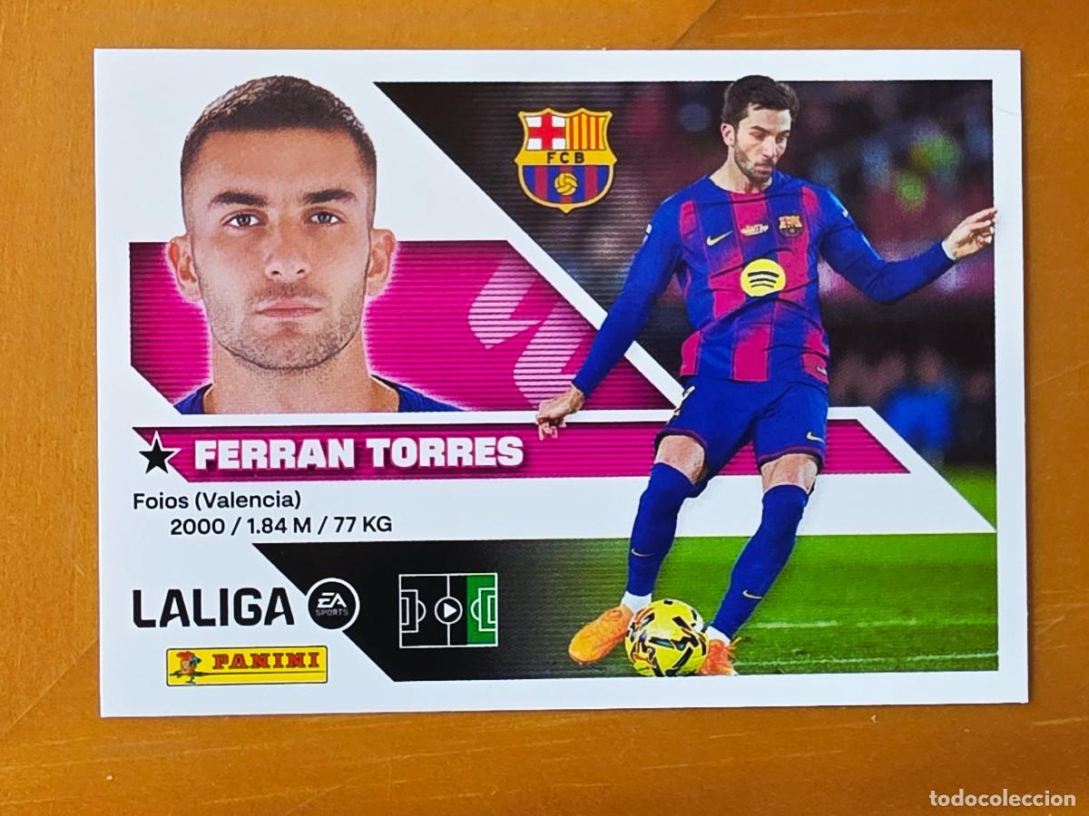 Cromos de f&uacute;tbol: 18 Ferr&aacute;n Torres, FC Barcelona, Panini Ediciones Liga Este 2026 2027 26 27 sin pegar