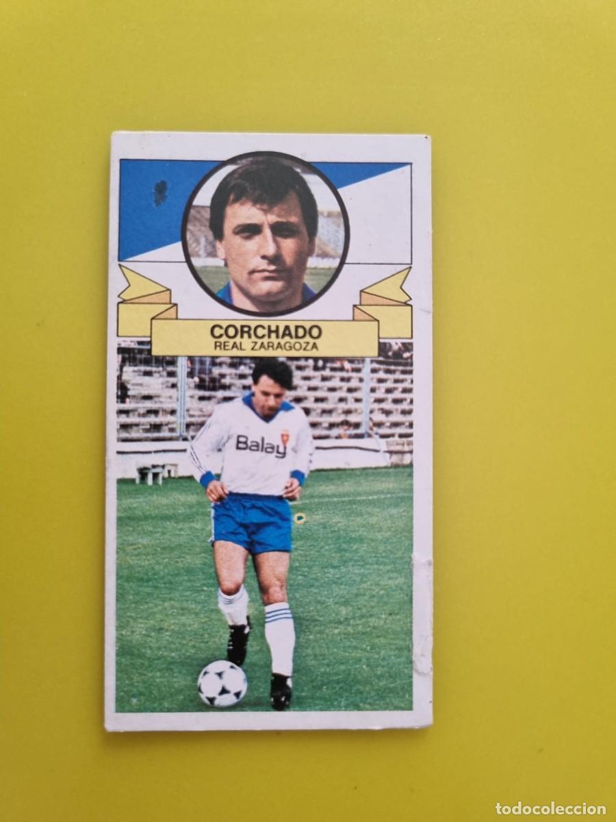 Cromos de f&uacute;tbol: LIGA ESTE 85 86 1985 1986 NUNCA PEGADO SIN PEGAR CORCHADO REAL ZARAGOZA AR826