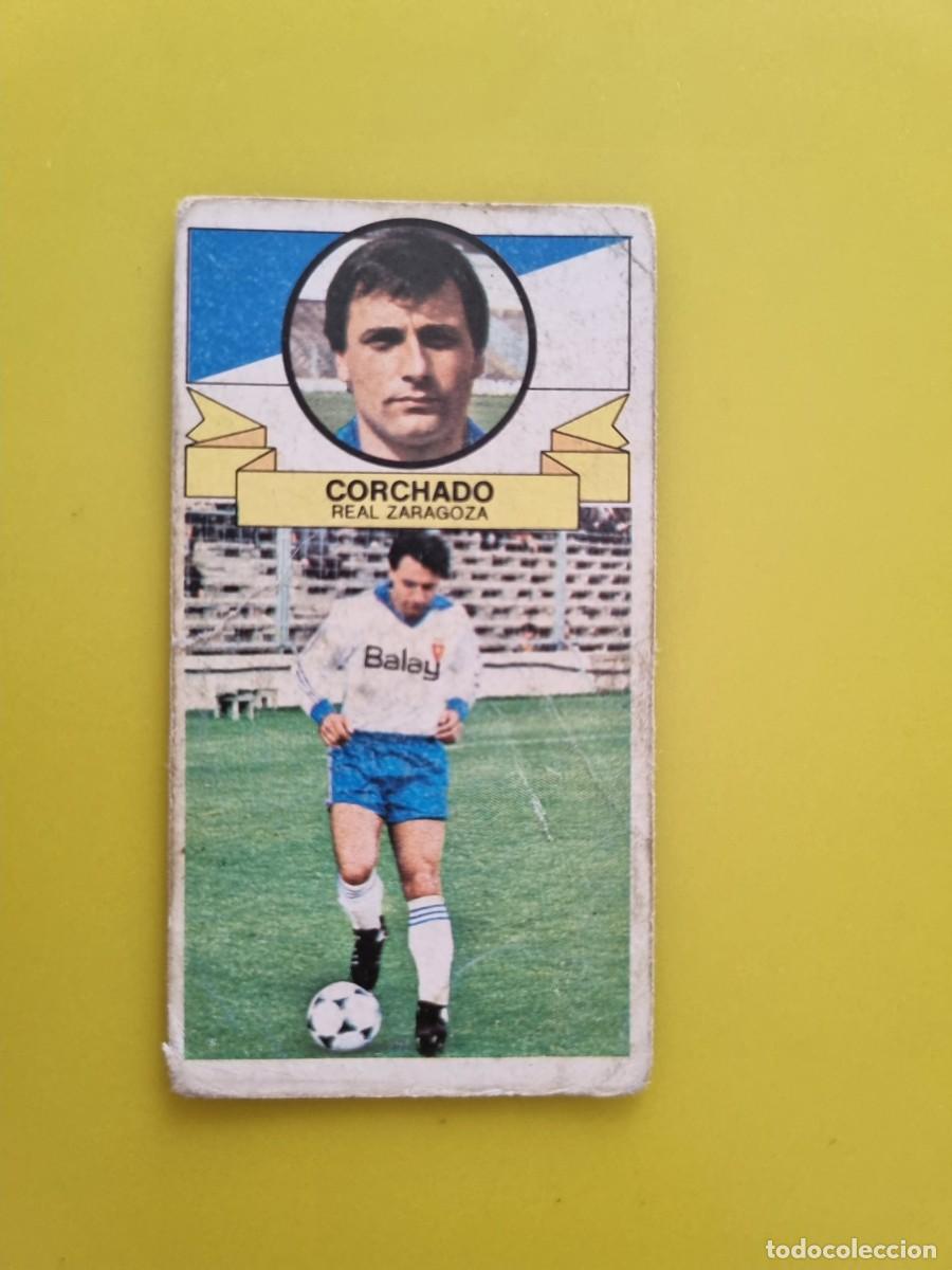 Cromos de f&uacute;tbol: LIGA ESTE 85 86 1985 1986 NUNCA PEGADO SIN PEGAR CORCHADO REAL ZARAGOZA AR826