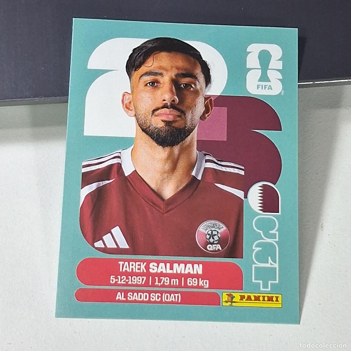 Cromos de f&uacute;tbol: B49 QAT 8 QAT8 TAREK SALMAN QATAR MUNDIAL FIFA WORLD CUP 2026 STICKER PANINI