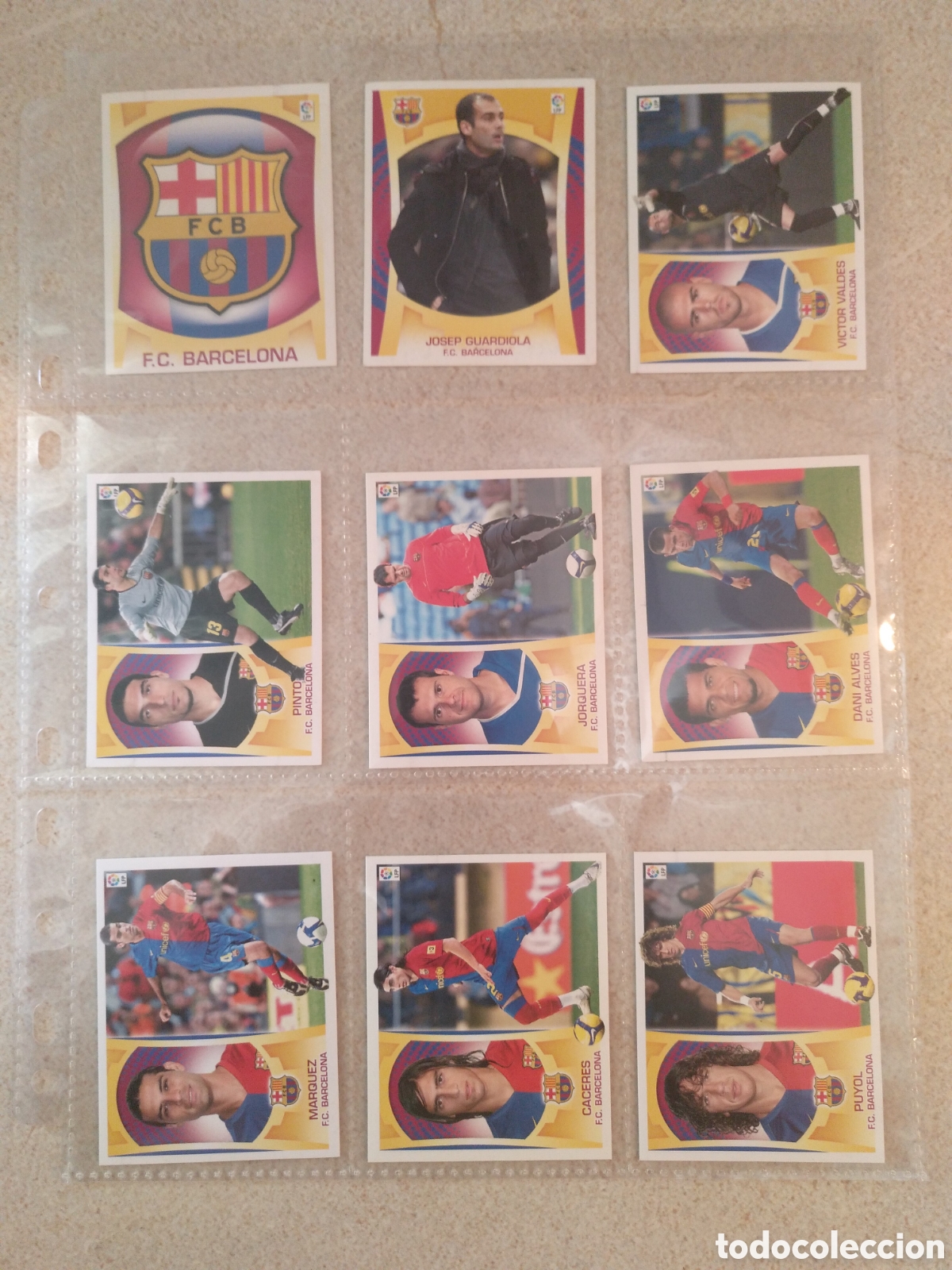 Cromos de f&uacute;tbol: LOTE 29 CROMOS DIFERENTES BARCELONA LIGA ESTE 09 10 2009 2010 NUEVOS