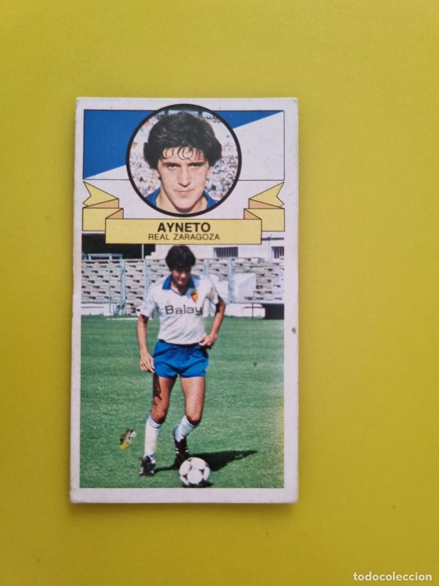 Cromos de f&uacute;tbol: LIGA ESTE 85 86 1985 1986 DESPEGADO AYNETO REAL ZARAGOZA AR826 LEER