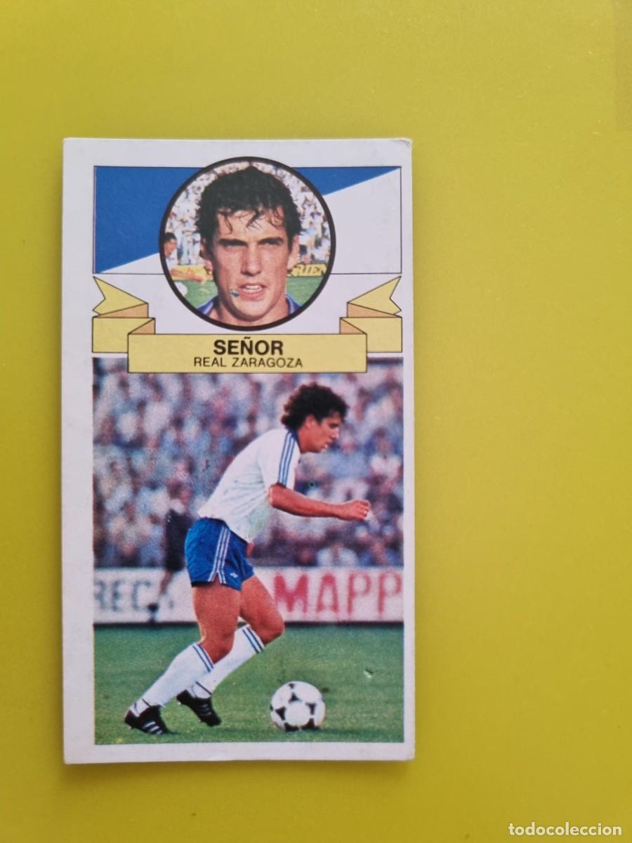 Cromos de f&uacute;tbol: LIGA ESTE 85 86 1985 1986 NUNCA PEGADO SIN PEGAR SE&Ntilde;OR REAL ZARAGOZA AR826