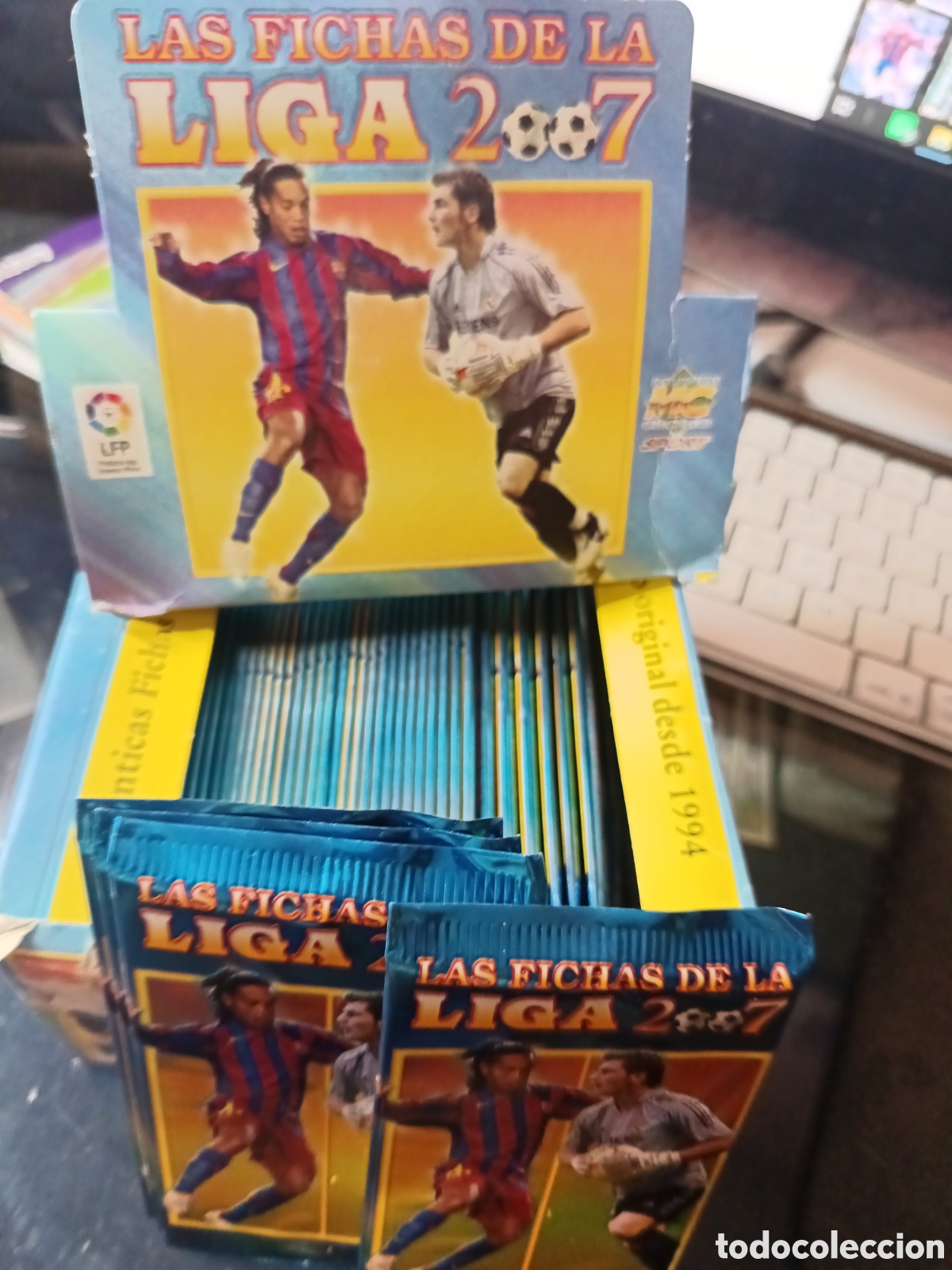 Cromos de f&uacute;tbol: Mundicromo 2006/07 Caja 50 Sobres Sin Abrir