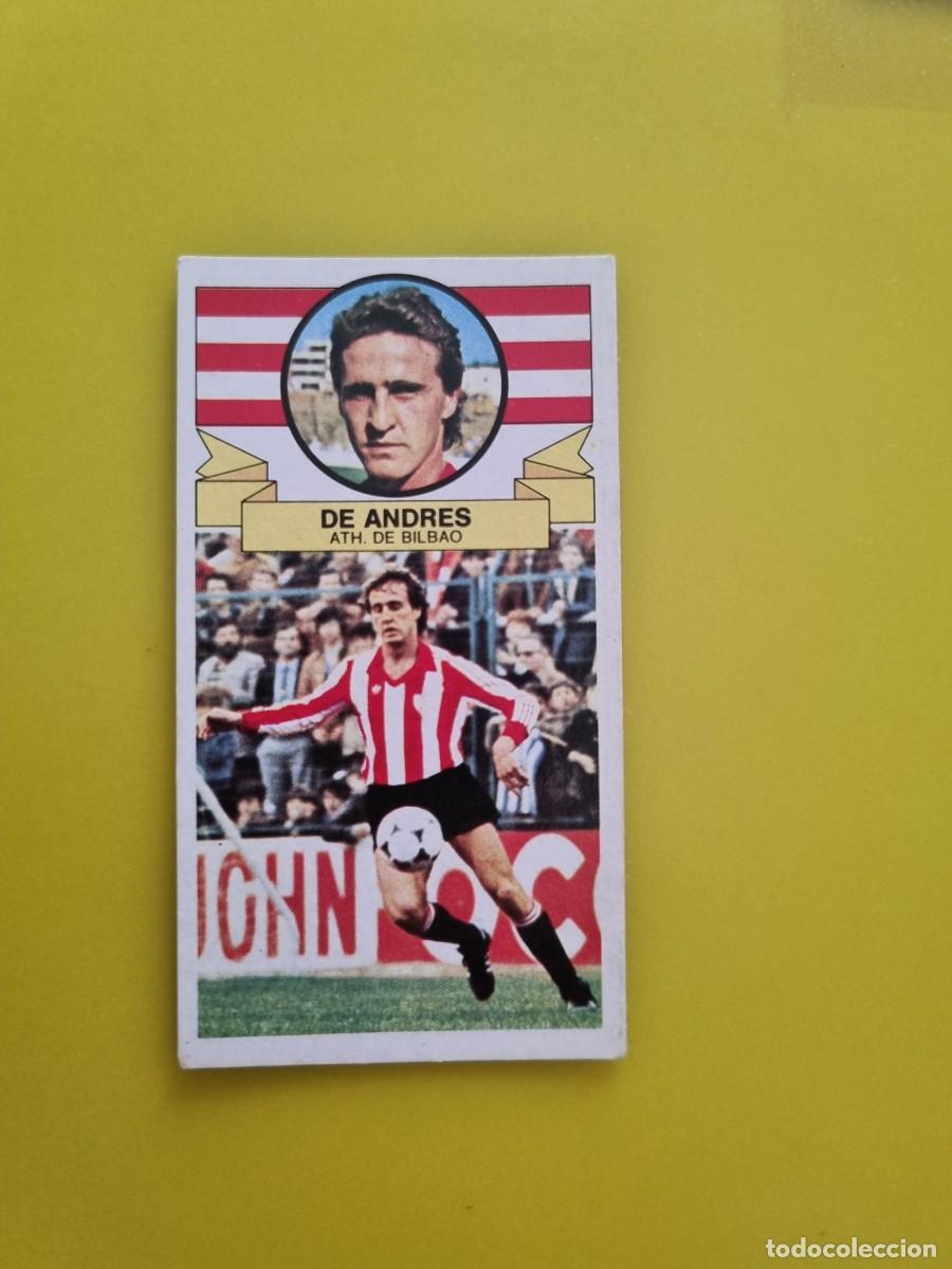 Cartes &agrave; collectionner de Football: CROMO LIGA ESTE 85 86 1985 1986 NUNCA PEGADO SIN PEGAR DE ANDRES ATH BILBAO AR826