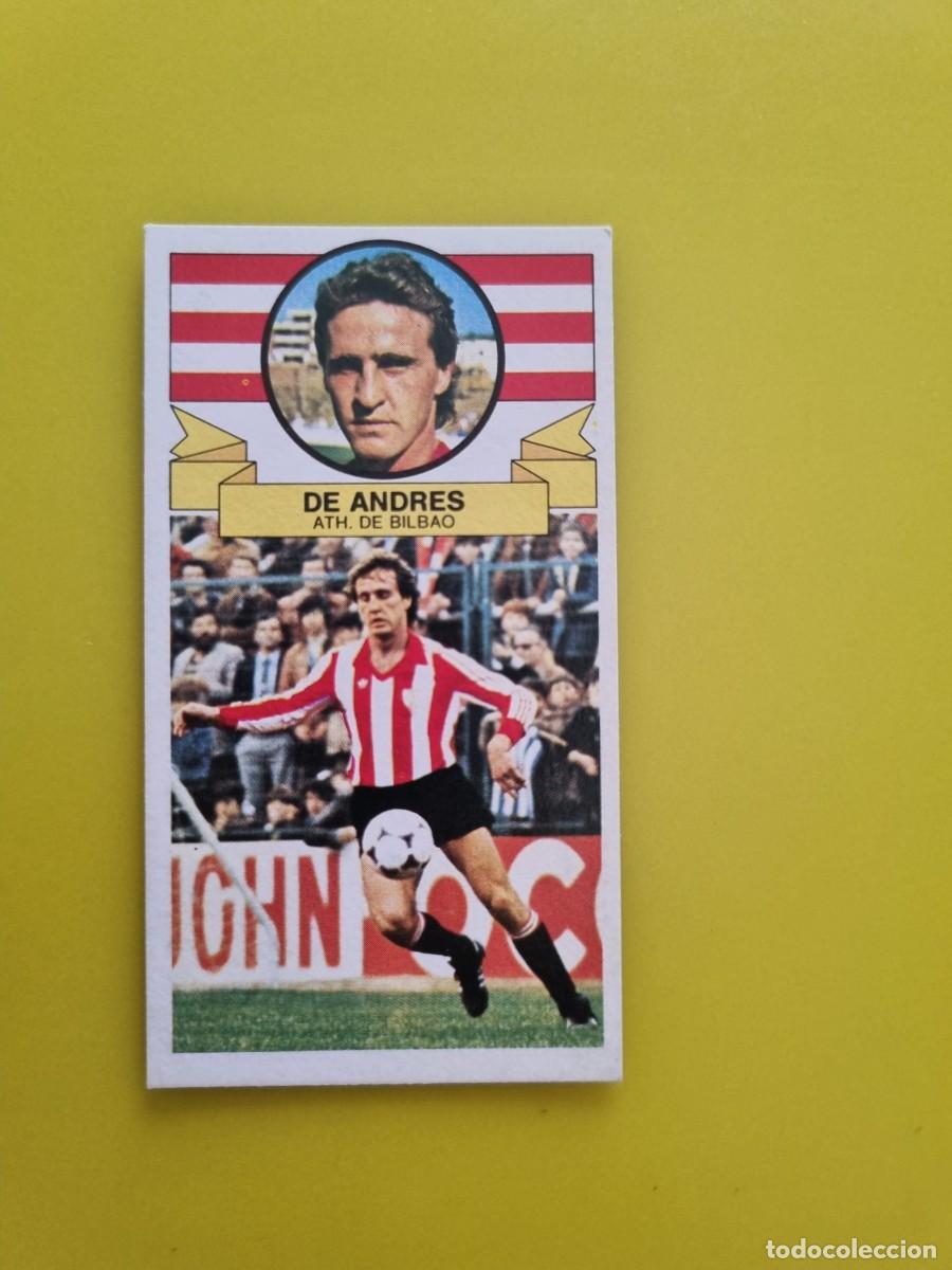 Cartes &agrave; collectionner de Football: CROMO LIGA ESTE 85 86 1985 1986 NUNCA PEGADO SIN PEGAR DE ANDRES ATH BILBAO AR826
