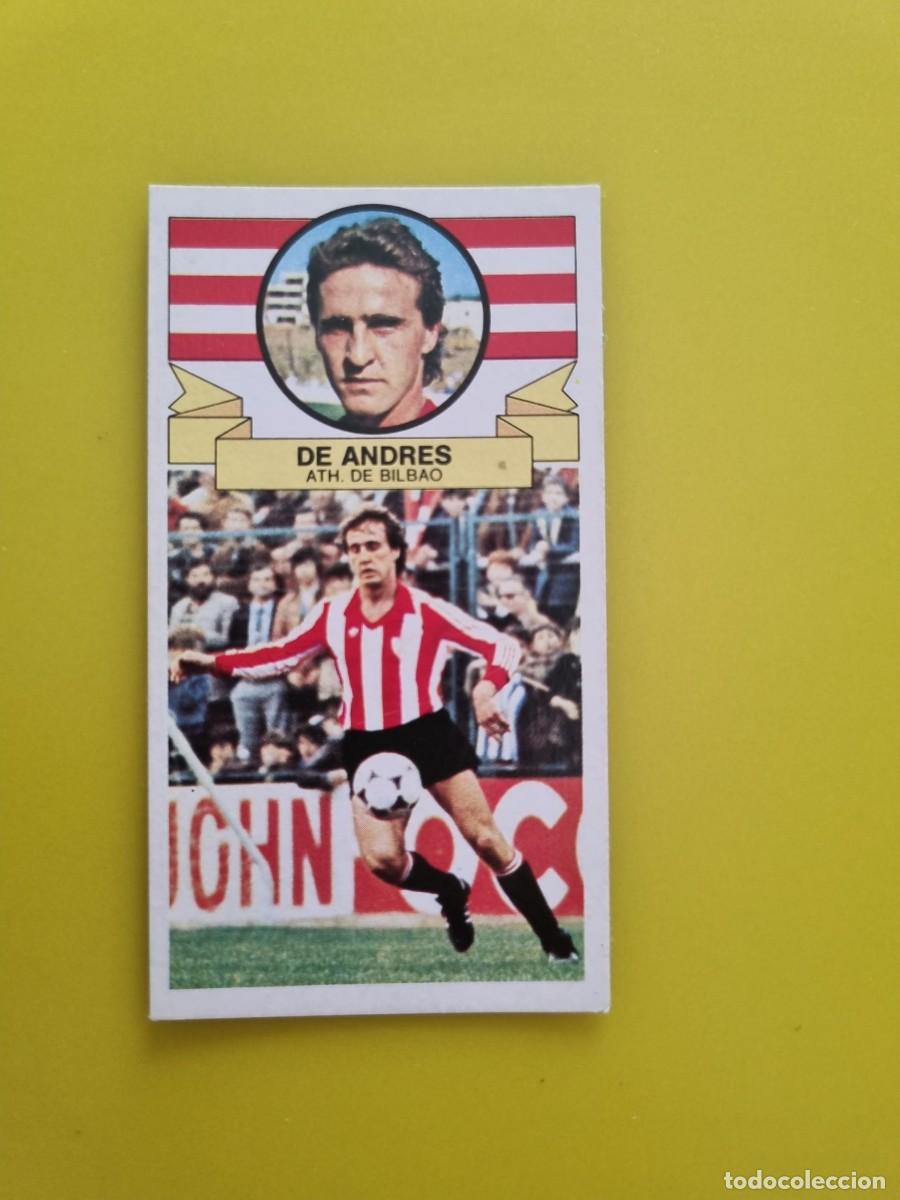 Cartes &agrave; collectionner de Football: CROMO LIGA ESTE 85 86 1985 1986 NUNCA PEGADO SIN PEGAR DE ANDRES ATH BILBAO AR826