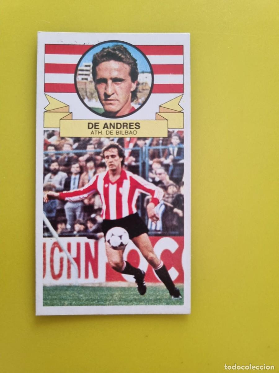 Cartes &agrave; collectionner de Football: CROMO LIGA ESTE 85 86 1985 1986 NUNCA PEGADO SIN PEGAR DE ANDRES ATH BILBAO AR826