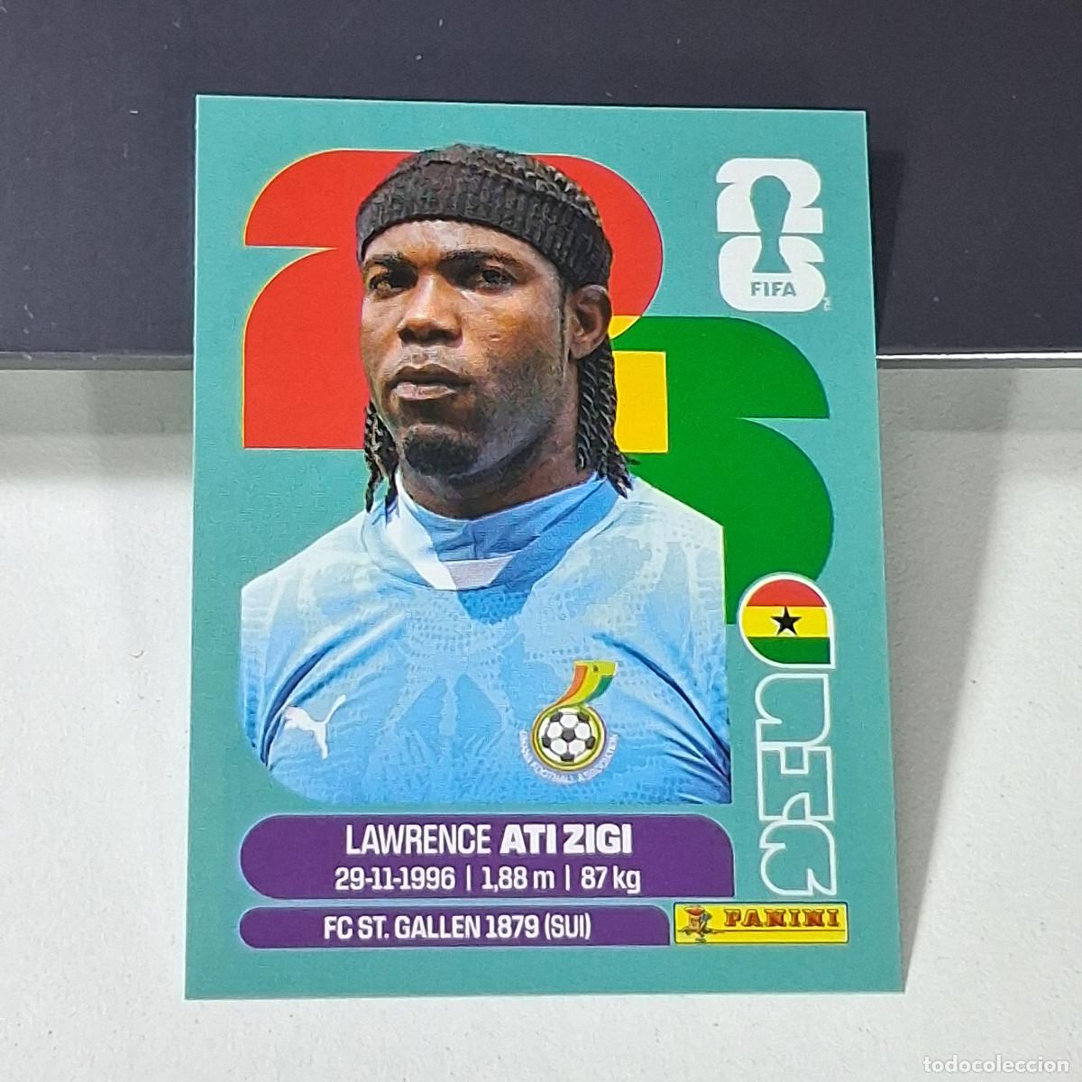 Cartes &agrave; collectionner de Football: B49 GHA2 LAWRENCE ATI ZIGI 2 GHANA GHA MUNDIAL FIFA WORLD CUP 2026 STICKER PANINI
