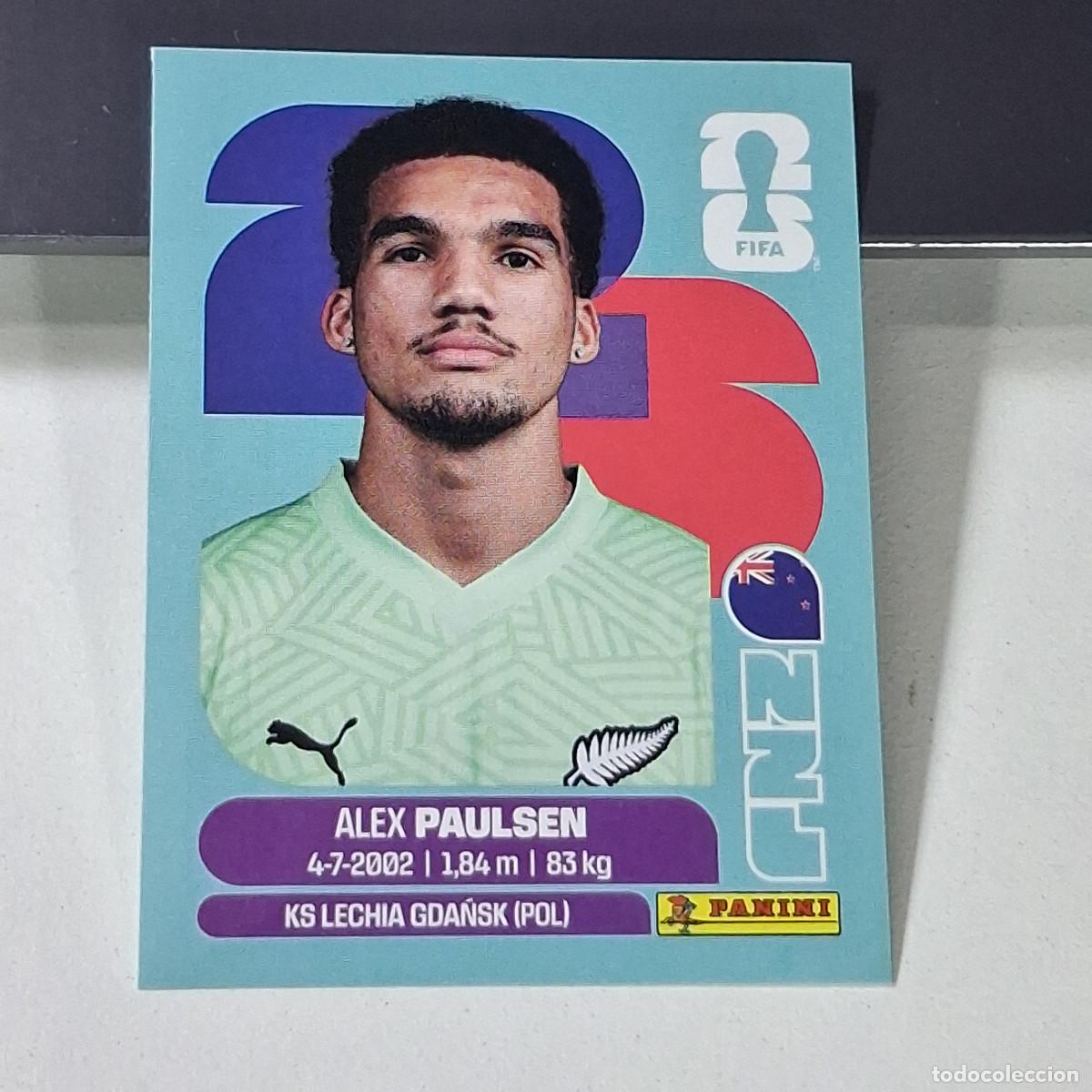 Cromos de Futebol: B49 NZL 3 NZL3 ALEX PAULSEN NUEVA ZELANDA NZL NEW ZEALAND MUNDIAL FIFA WORLD CUP 2026 STICKER PANINI
