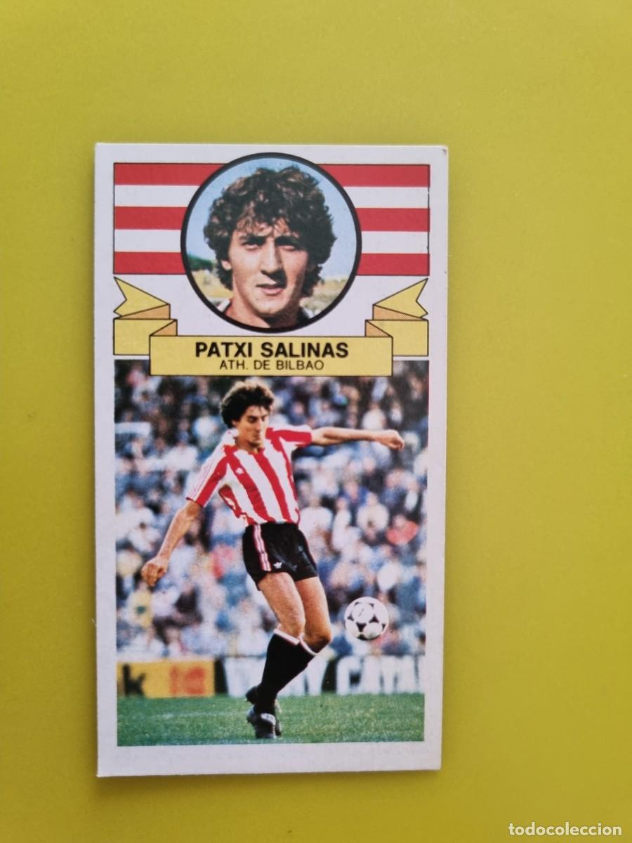 Cromos de Futebol: CROMO LIGA ESTE 85 86 1985 1986 NUNCA PEGADO SIN PEGAR PATXI SALINAS ATH BILBAO AR826
