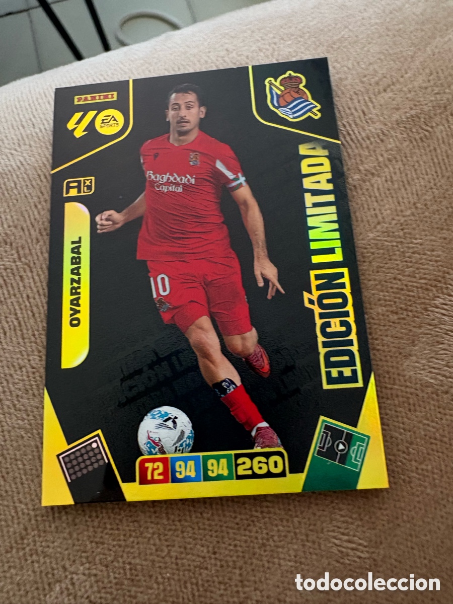 Cromos de Futebol: Oyarzabal Real Sociedad Edici&oacute;n limitada Adrenalyn XL 2025/26 25/26