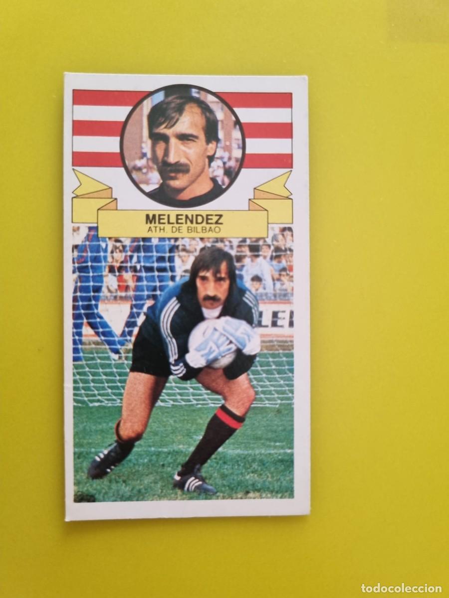 Cromos de Futebol: CROMO LIGA ESTE 85 86 1985 1986 NUNCA PEGADO SIN PEGAR MELENDEZ ATH BILBAO AR826