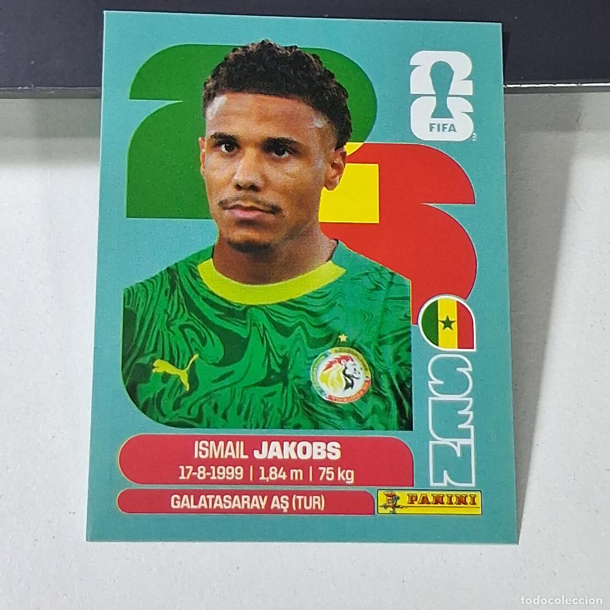 Cromos de Futebol: B49 SEN6 ISMAIL JAKOBS 6 SENEGAL SEN MUNDIAL FIFA WORLD CUP 2026 STICKER PANINI