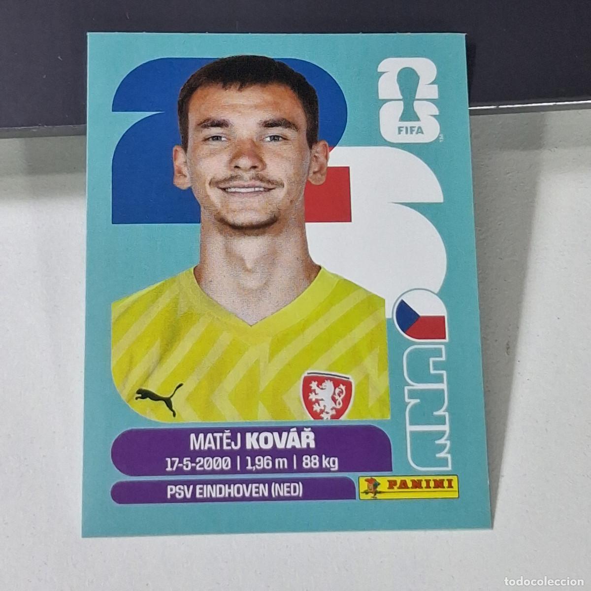 Cromos de Futebol: B49 CZE2 MATĚJ KOV&Aacute;Ř 2 REP&Uacute;BLICA CHECA CHEQUIA CZE MUNDIAL FIFA WORLD CUP 2026 STICKER PANINI