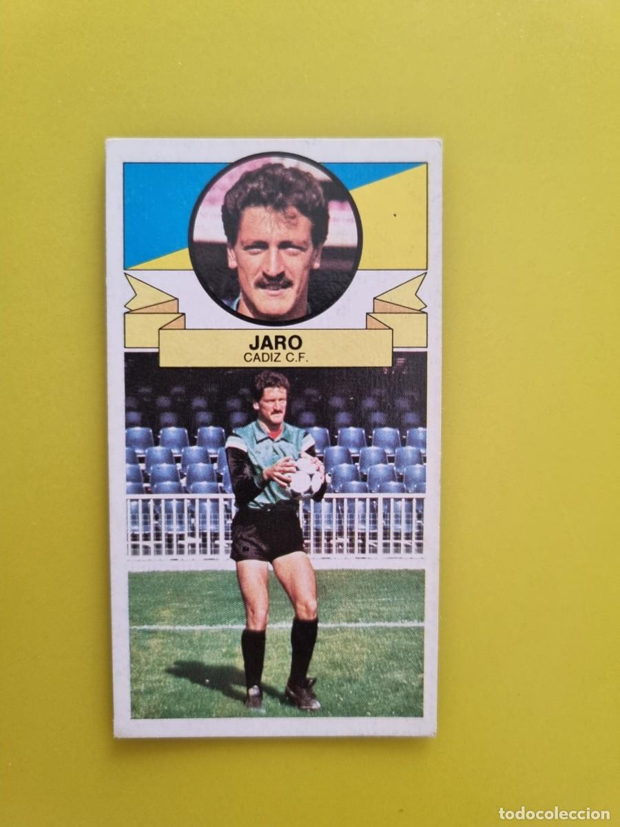 Cromos de Futebol: CROMO LIGA ESTE 85 86 1985 1986 NUNCA PEGADO SIN PEGAR JARO C&Aacute;DIZ CF AR826