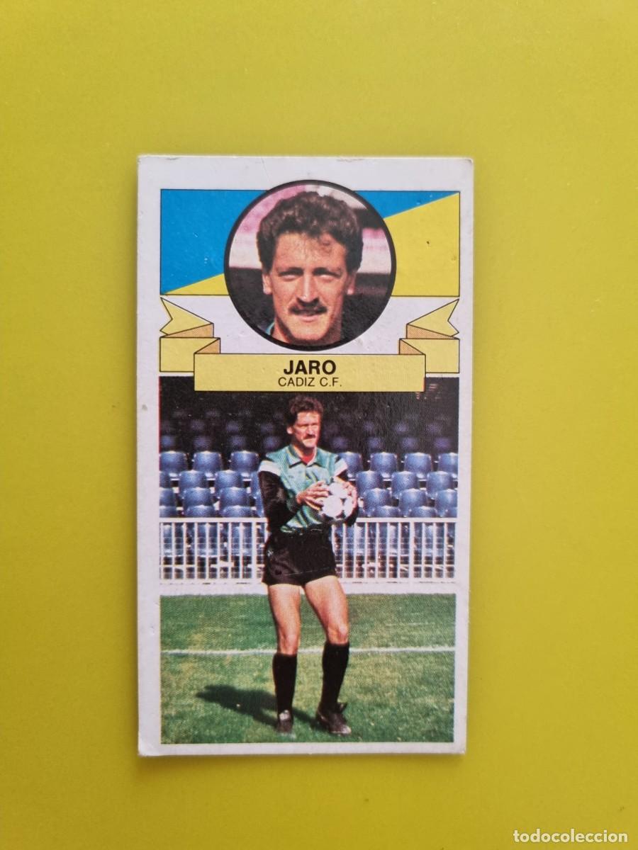 Cromos de Futebol: CROMO LIGA ESTE 85 86 1985 1986 NUNCA PEGADO SIN PEGAR JARO C&Aacute;DIZ CF AR826