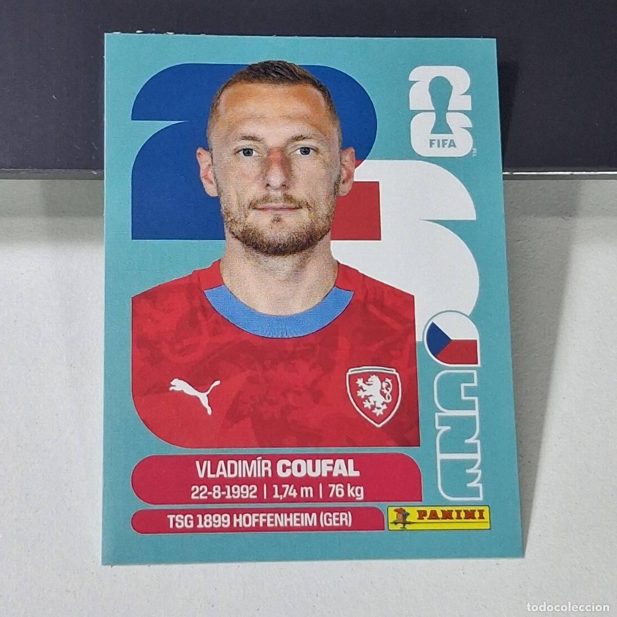 Cromos de Futebol: B49 CZE5 VLADIM&Iacute;R COUFAL 5 REP&Uacute;BLICA CHECA CHEQUIA CZE MUNDIAL FIFA WORLD CUP 2026 STICKER PANINI