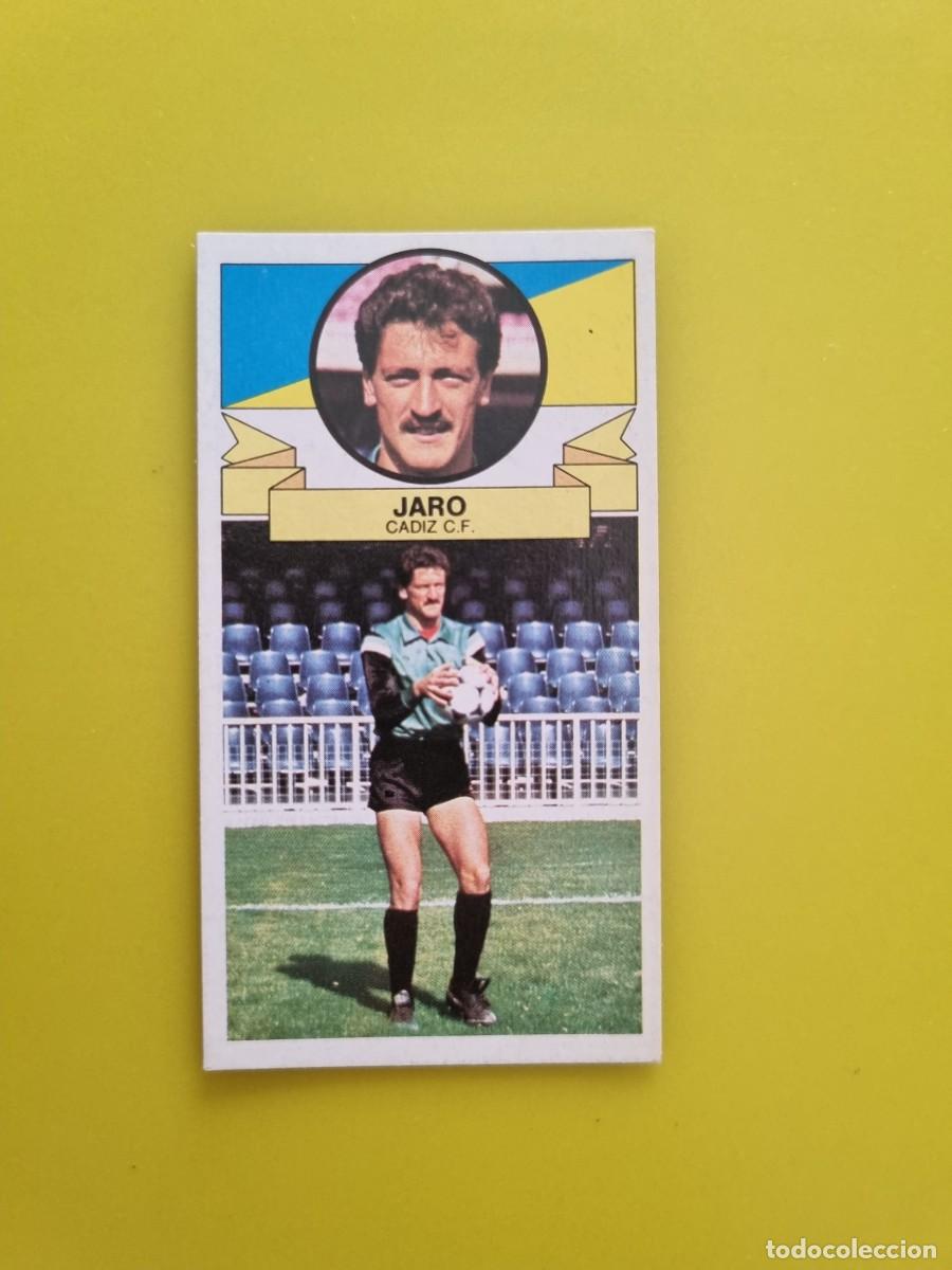 Cromos de Futebol: CROMO LIGA ESTE 85 86 1985 1986 NUNCA PEGADO SIN PEGAR JARO C&Aacute;DIZ CF AR826