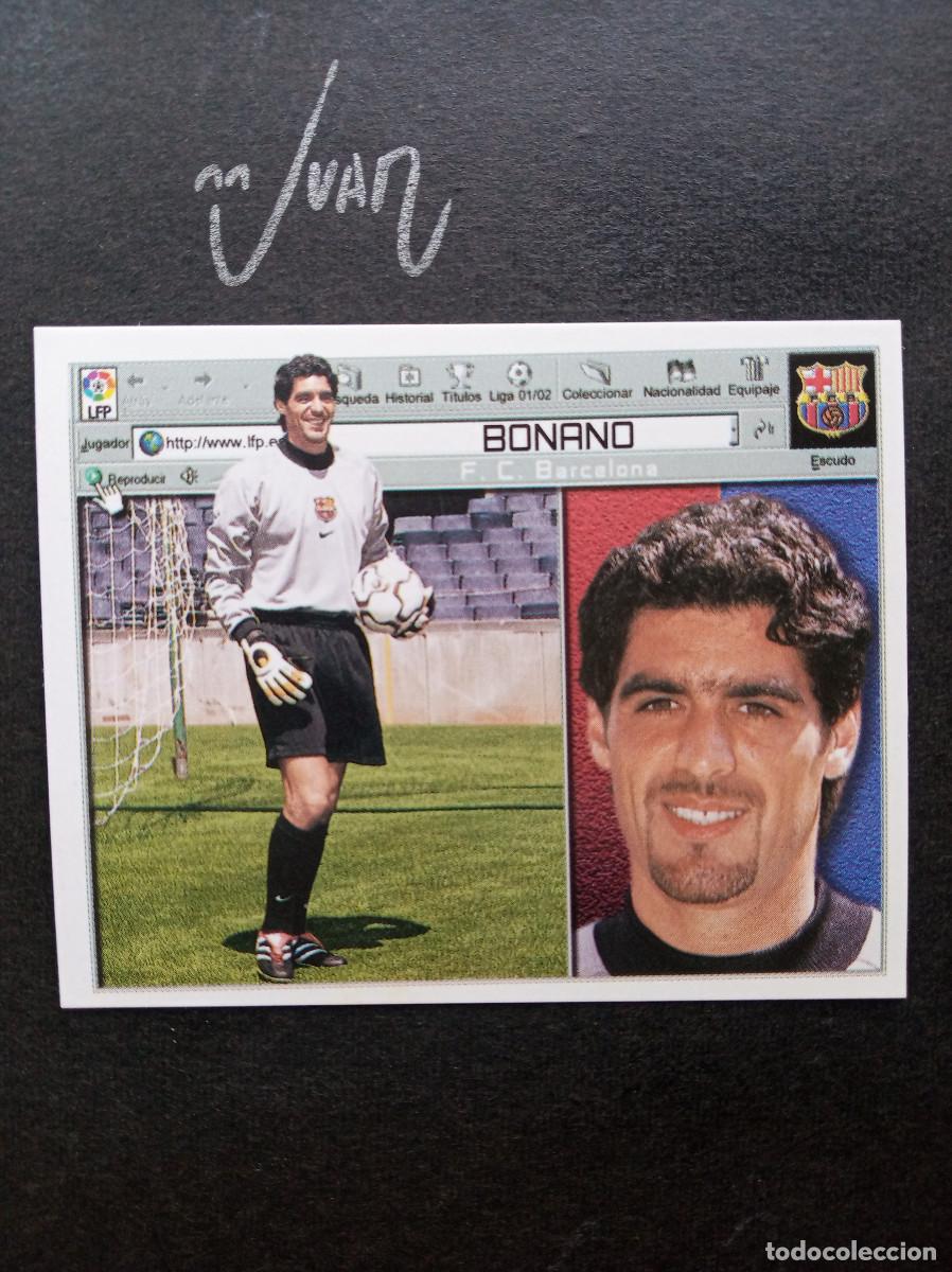 Cromos de Futebol: BONANO FC BARCELONA ARGENTINA ⚽ COLECCIONES ESTE &reg; 2001 2002 LIGA 01 02 SIN PEGAR NUNCA PEGADO NUEVO