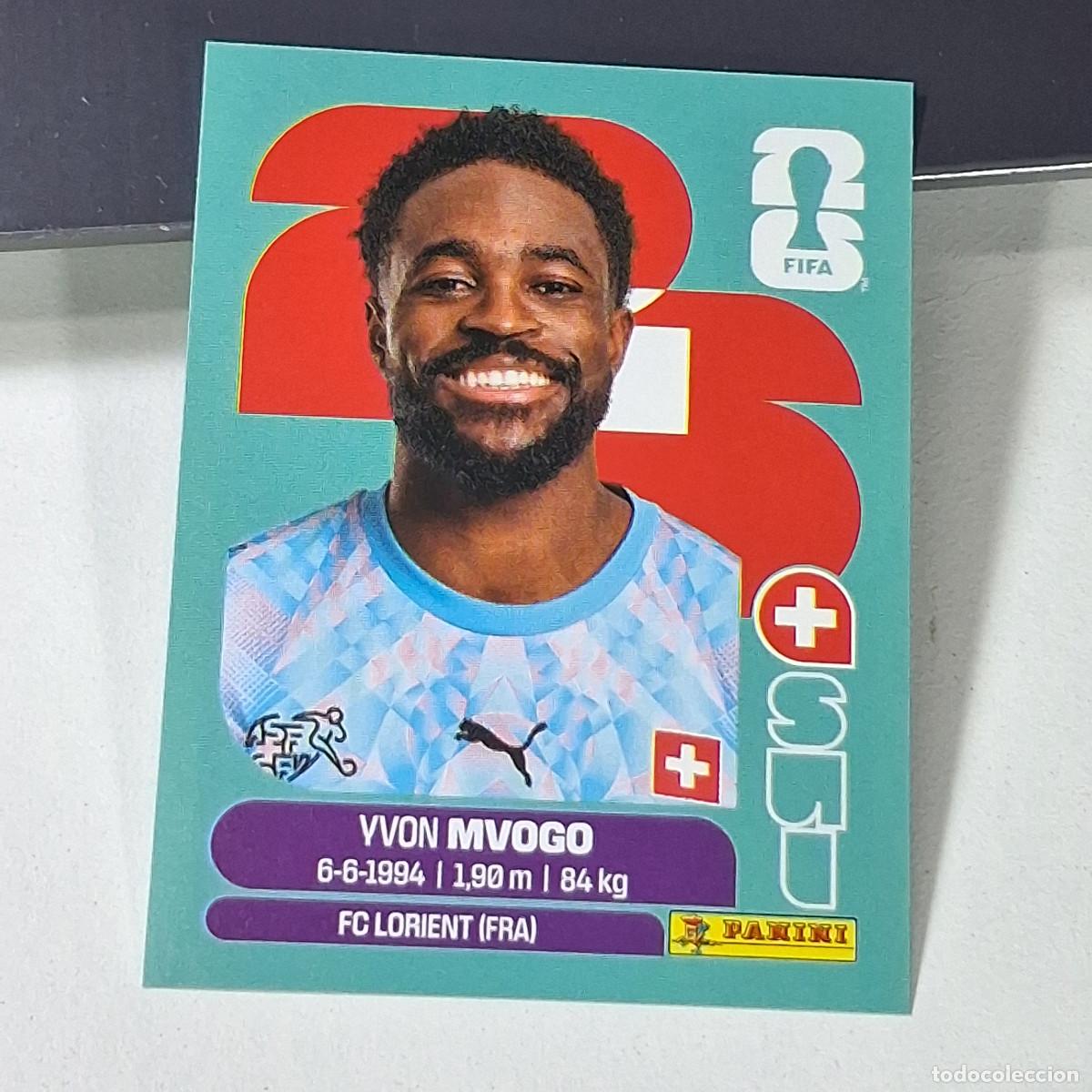 Figurine di Calcio: B49 SUI3 SUI 3 YVON MVOGO SUIZA SWITZERLAND SUI MUNDIAL FIFA WORLD CUP 2026 STICKER PANINI