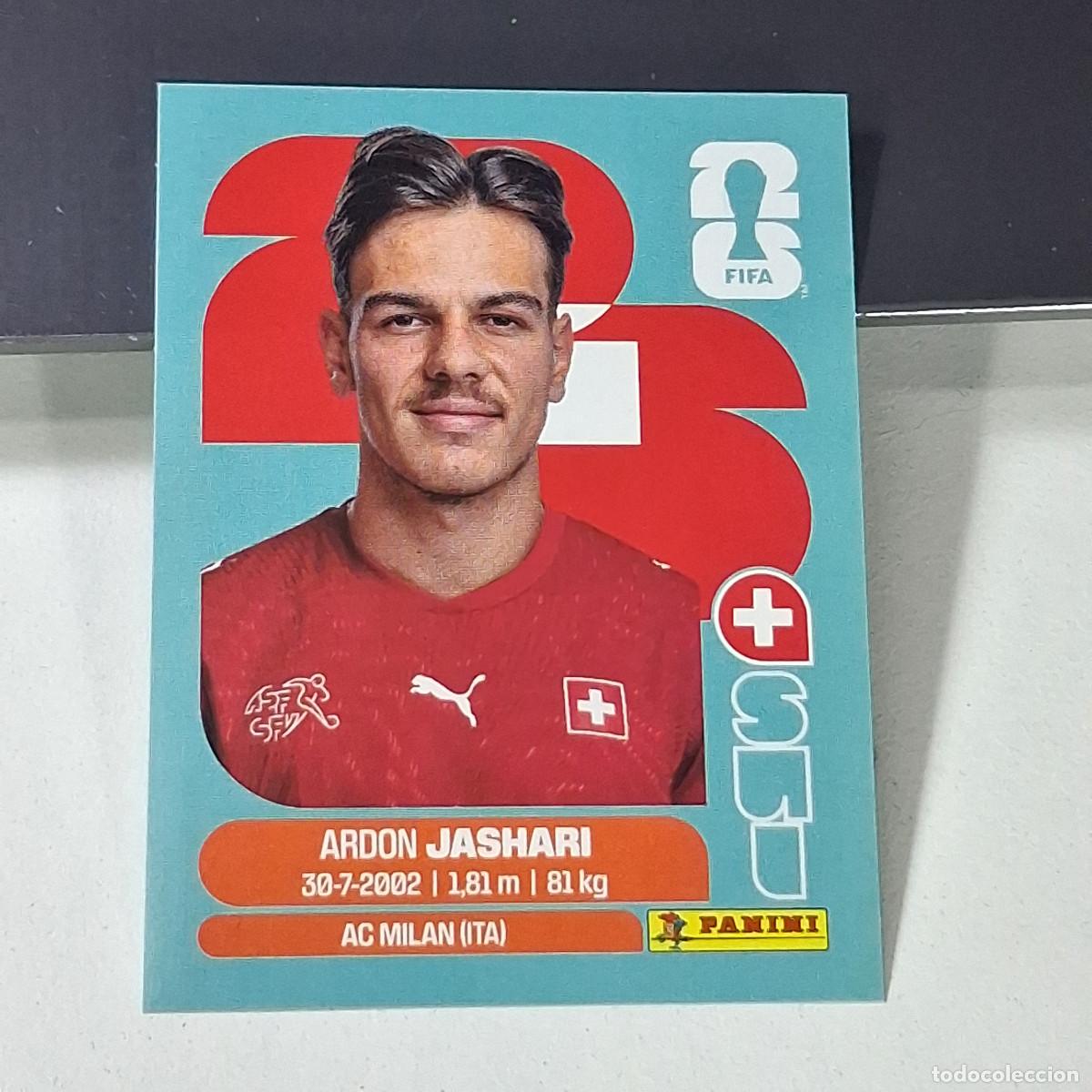 Figurine di Calcio: B49 SUI14 ARDON JASHARI 14 SUIZA SWITZERLAND SUI MUNDIAL FIFA WORLD CUP 2026 STICKER PANINI