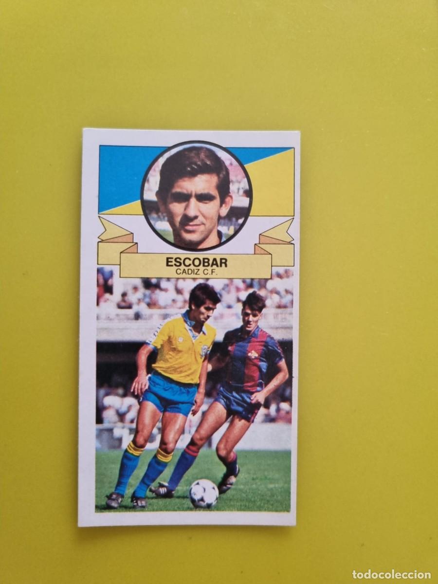 Figurine di Calcio: CROMO LIGA ESTE 85 86 1985 1986 NUNCA PEGADO SIN PEGAR ESCOBAR C&Aacute;DIZ CF AR826