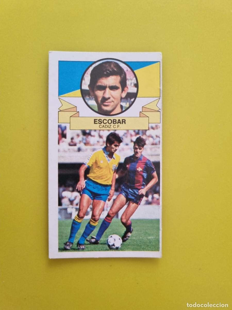 Figurine di Calcio: CROMO LIGA ESTE 85 86 1985 1986 NUNCA PEGADO SIN PEGAR ESCOBAR C&Aacute;DIZ CF AR826