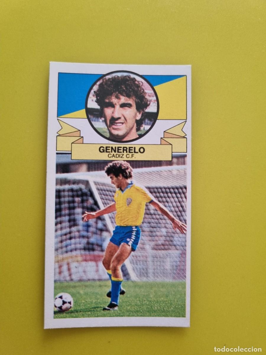 Figurine di Calcio: CROMO LIGA ESTE 85 86 1985 1986 NUNCA PEGADO SIN PEGAR GENERELO C&Aacute;DIZ CF AR826