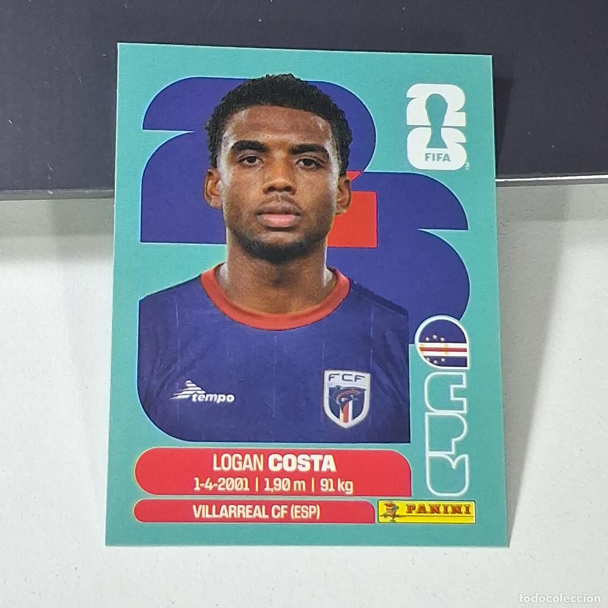 Figurine di Calcio: B49 CPV3 LOGAN COSTA 3 CABO VERDE CPV CAPE MUNDIAL FIFA WORLD CUP 2026 STICKER PANINI